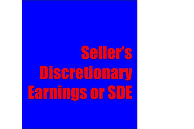 Seller’s Discretionary Earnings