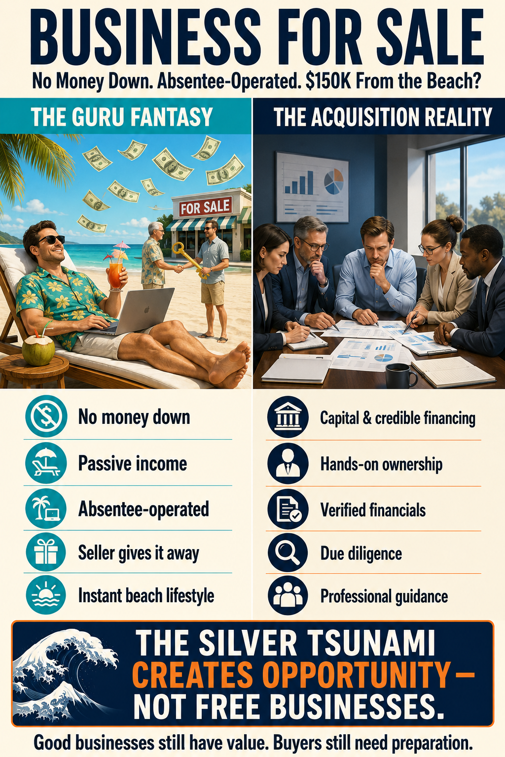 sivler tsunami guru business buyer